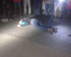Murdered woman in Philippines