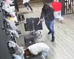 Barber executed at work