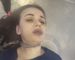 Hanged teen girl in morgue
